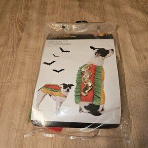 Vibrant Life Dog Cat Pet Halloween Hot Dog Costume Size Medium-New In Package !